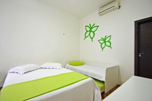 Apartment, 3 Bedrooms | 1 bedroom, desk, blackout curtains, iron/ironing board - LineRio Copacabana Family Residence 322 (Rio de Janeiro)