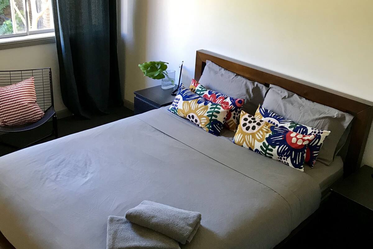 Chambre Double, salle de bains commune