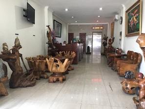 Lobby sitting area