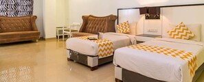 Deluxe Double Room, Non Smoking, City View | In-room safe, desk, soundproofing, iron/ironing board - Sandesh Kingston by Agira Hotels (Bengaluru)