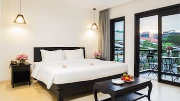 Chambre Double Deluxe, 1 trĂšs grand lit | Vue sur la ville
