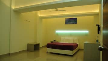 Memory-foam beds, in-room safe, soundproofing, iron/ironing board