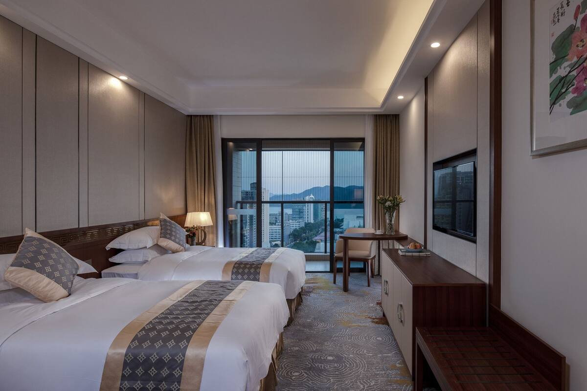 Sea View Room | Desk, blackout drapes, iron/ironing board (on request)