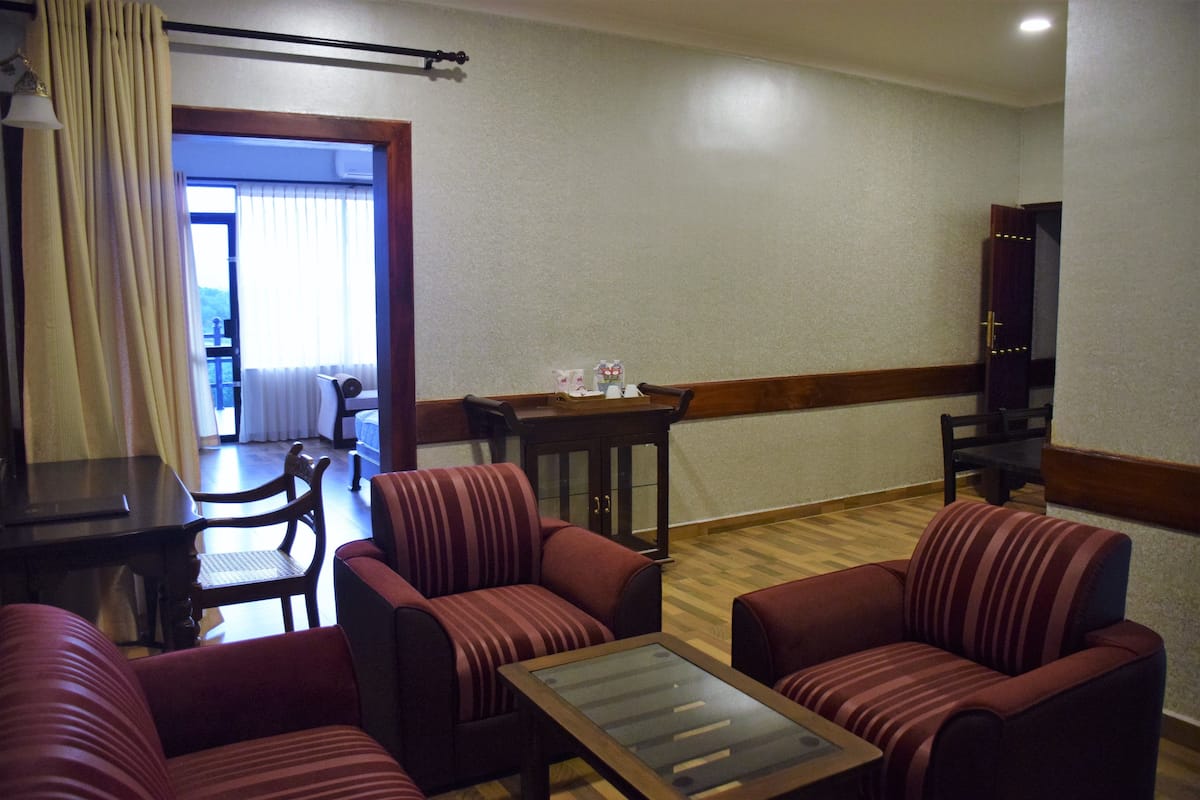 Dobbeltrom for 1 person – superior | Sitteområde i lobbyen