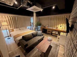 Habitación doble | Caja de seguridad en la habitación, cortinas blackout y wifi gratis 