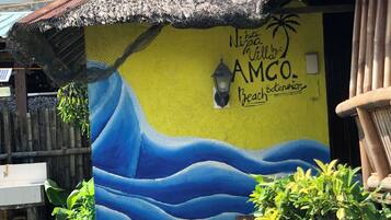 Basic Villa, 1 Bedroom, Beachfront | Free WiFi, bed sheets