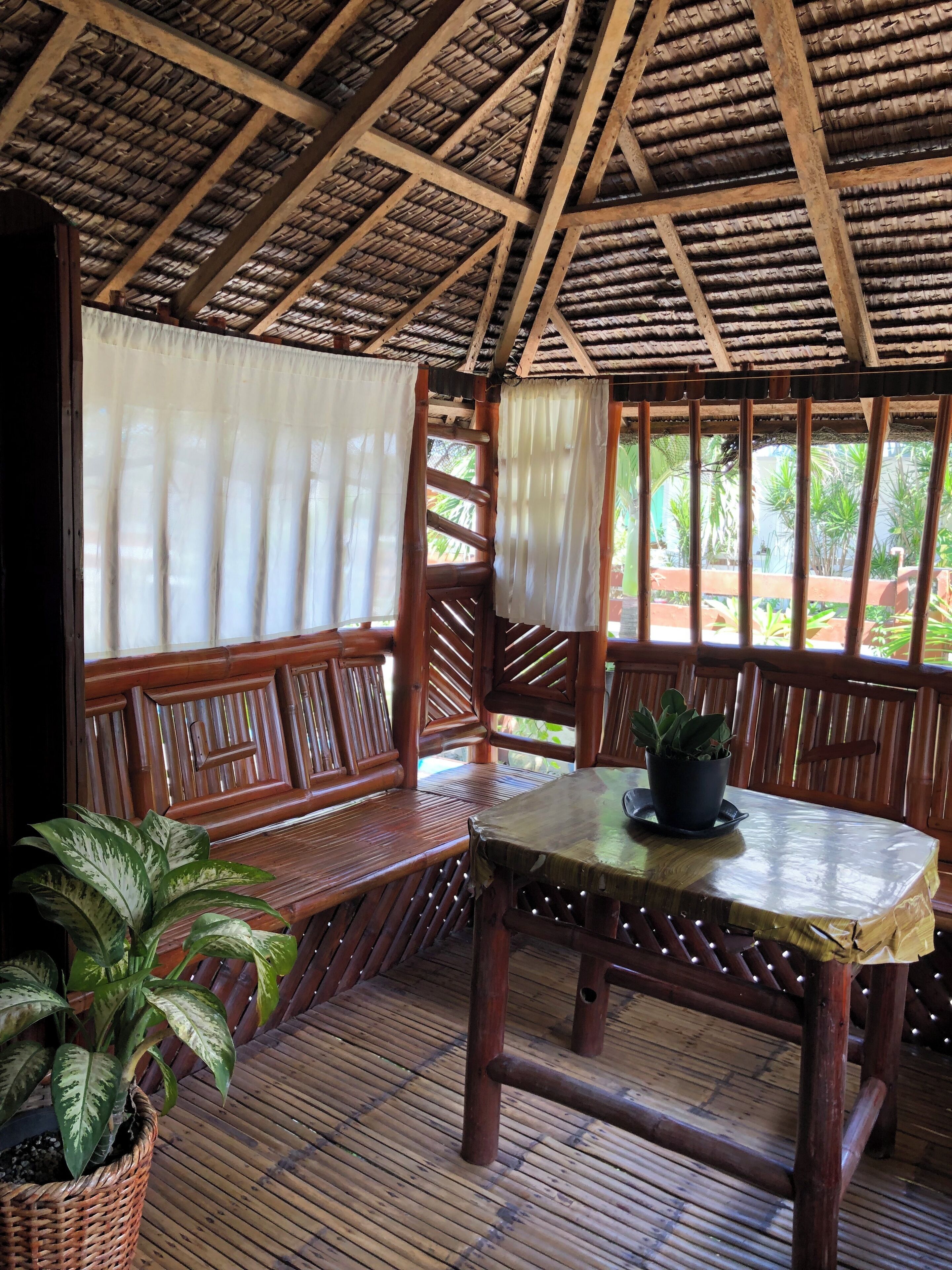 Basic Villa, 1 Bedroom, Beachfront | Terrace/patio