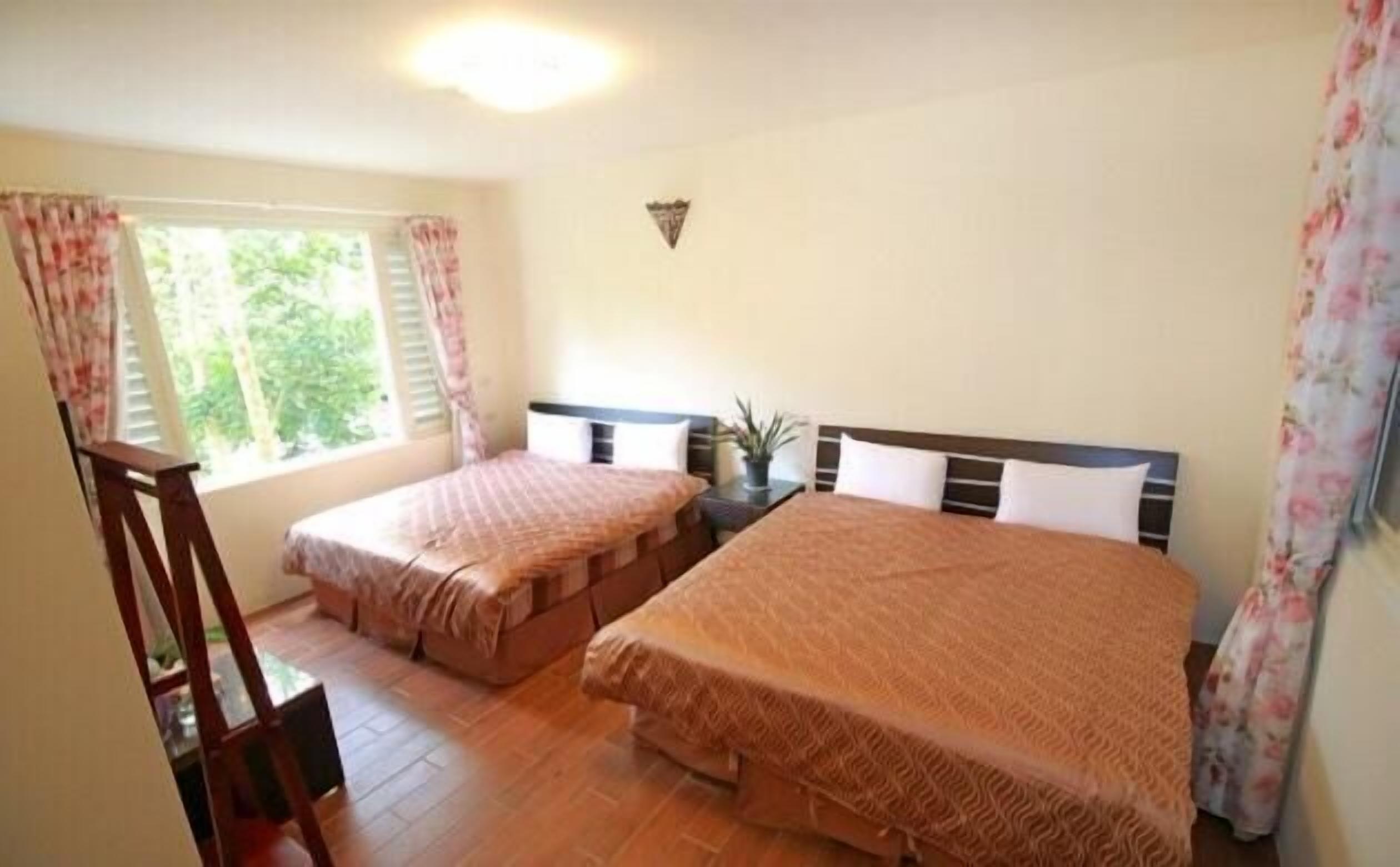 Quadruple Room (Plumeria) | Desk, blackout drapes, free WiFi