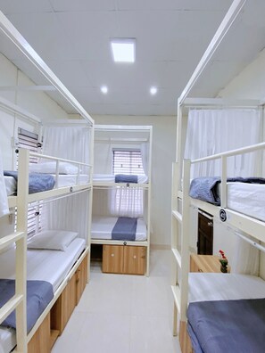 Shared Dormitory (6 beds) | In-room safe, free WiFi, bed sheets