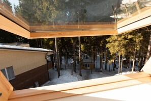 Vue depuis l’hébergement 