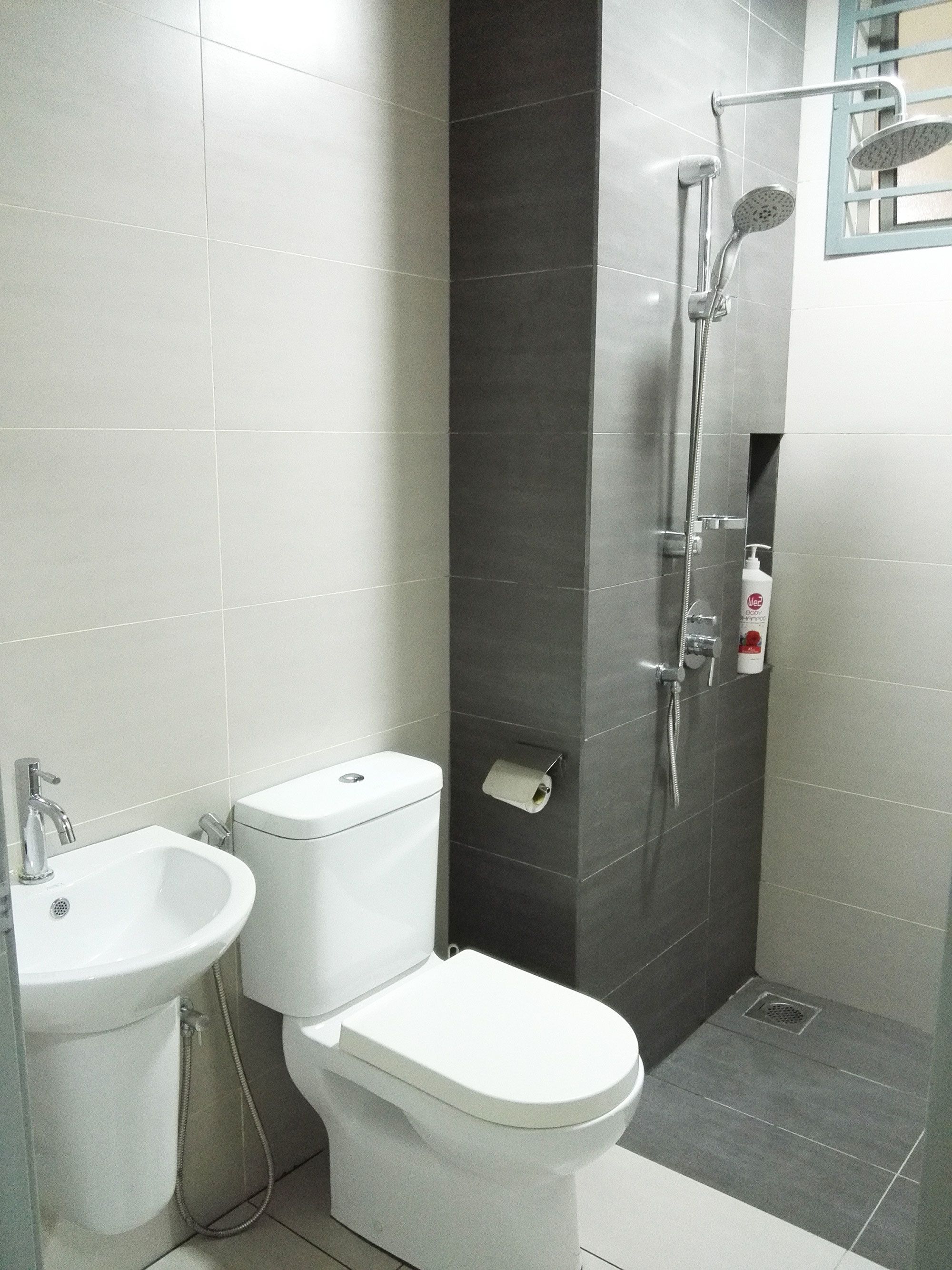 cyberjaya nordic style studio suite	 | bathroom | shower, free toiletries, hair dryer, bidet