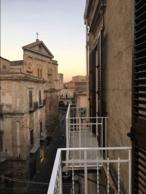 Blick von der Unterkunft