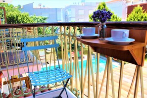 Standard-Doppelzimmer, Poolblick | Ausblick vom Zimmer