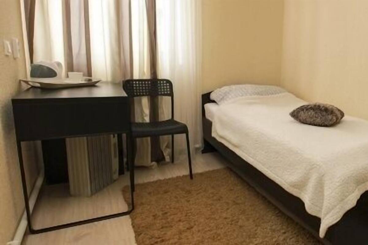 Desk, soundproofing, iron/ironing board, rollaway beds