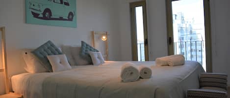 Departamento, 2 habitaciones, cocina | 2 habitaciones, tabla de planchar con plancha y wifi gratis