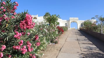 Entrada de la propiedad