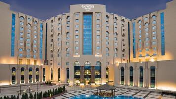 Façana frontal de l'allotjament