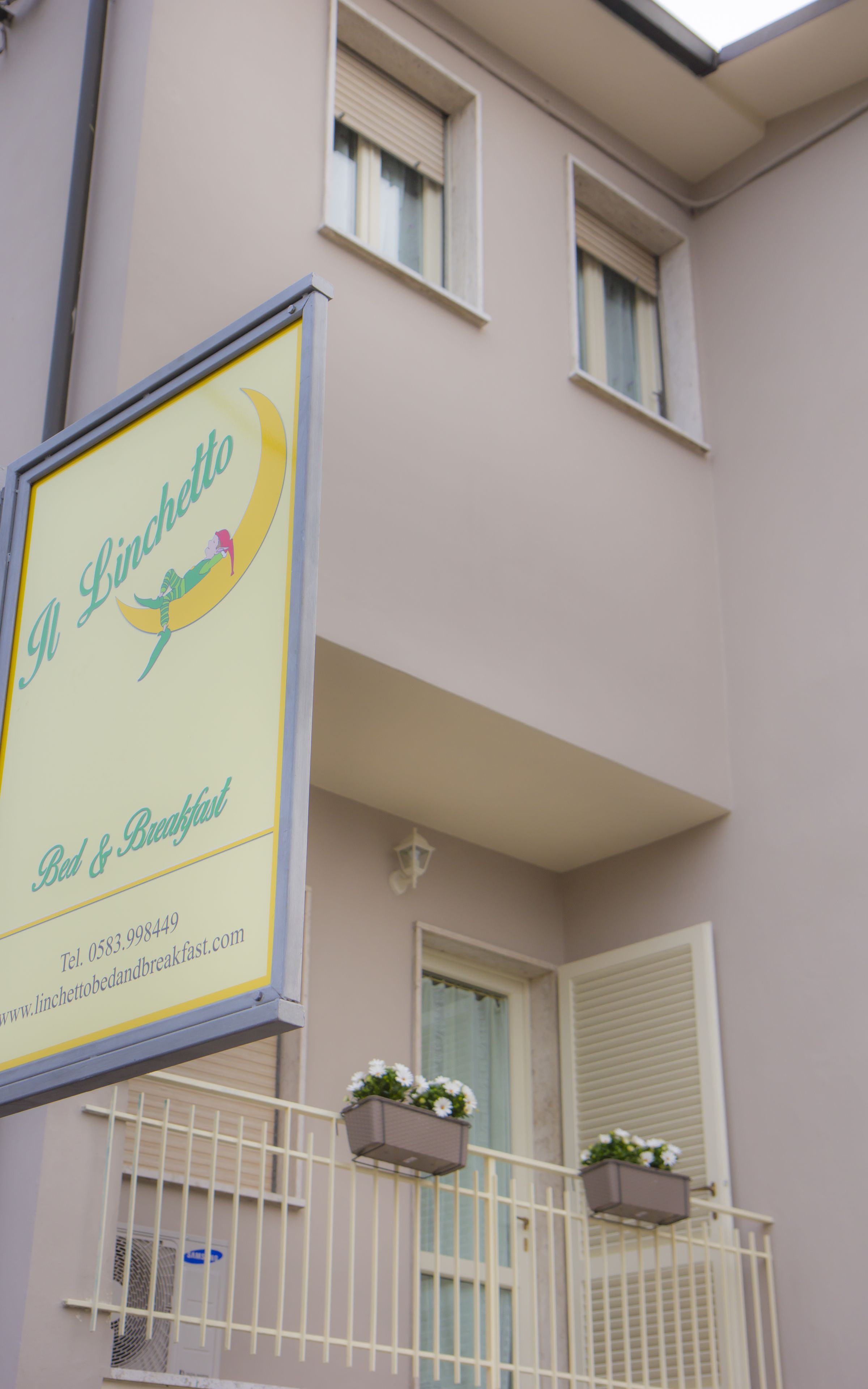 Façade de l’hébergement