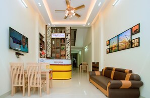 Zona de estar del vestíbulo