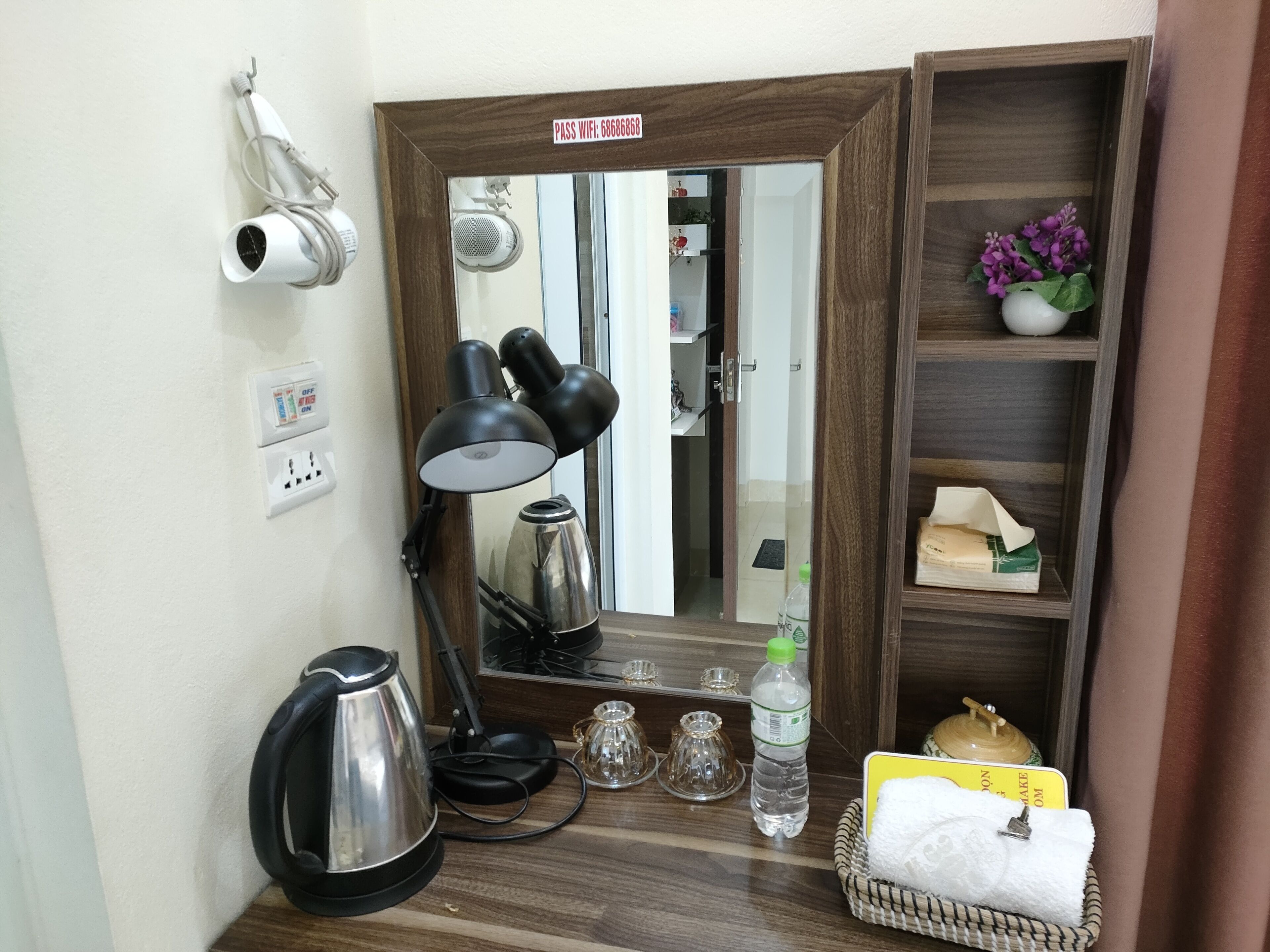 standard double room, 1 queen bed, refrigerator | egyptian cotton sheets, premium bedding, pillow-top beds