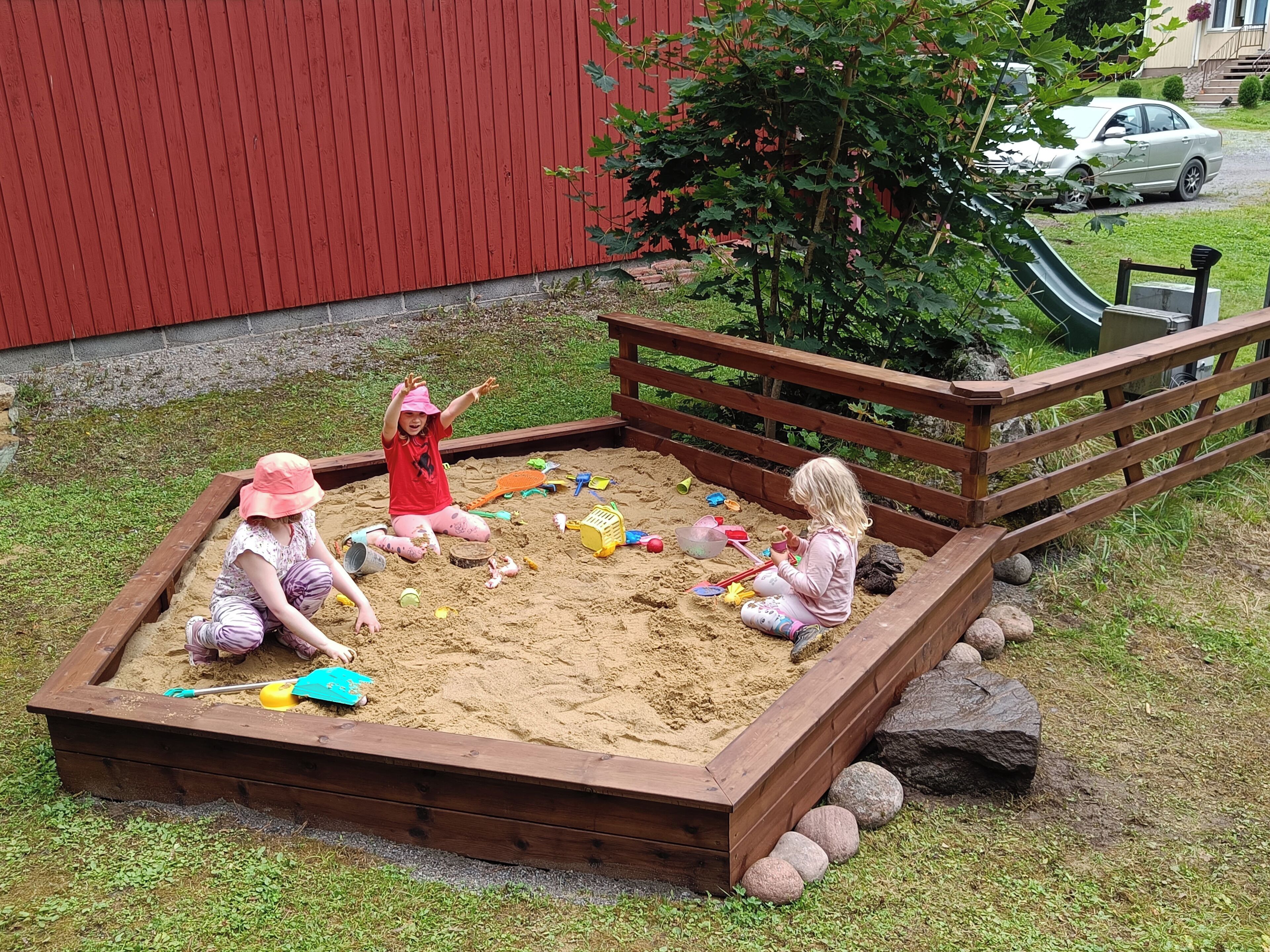 Utendørs lekeområde for barn