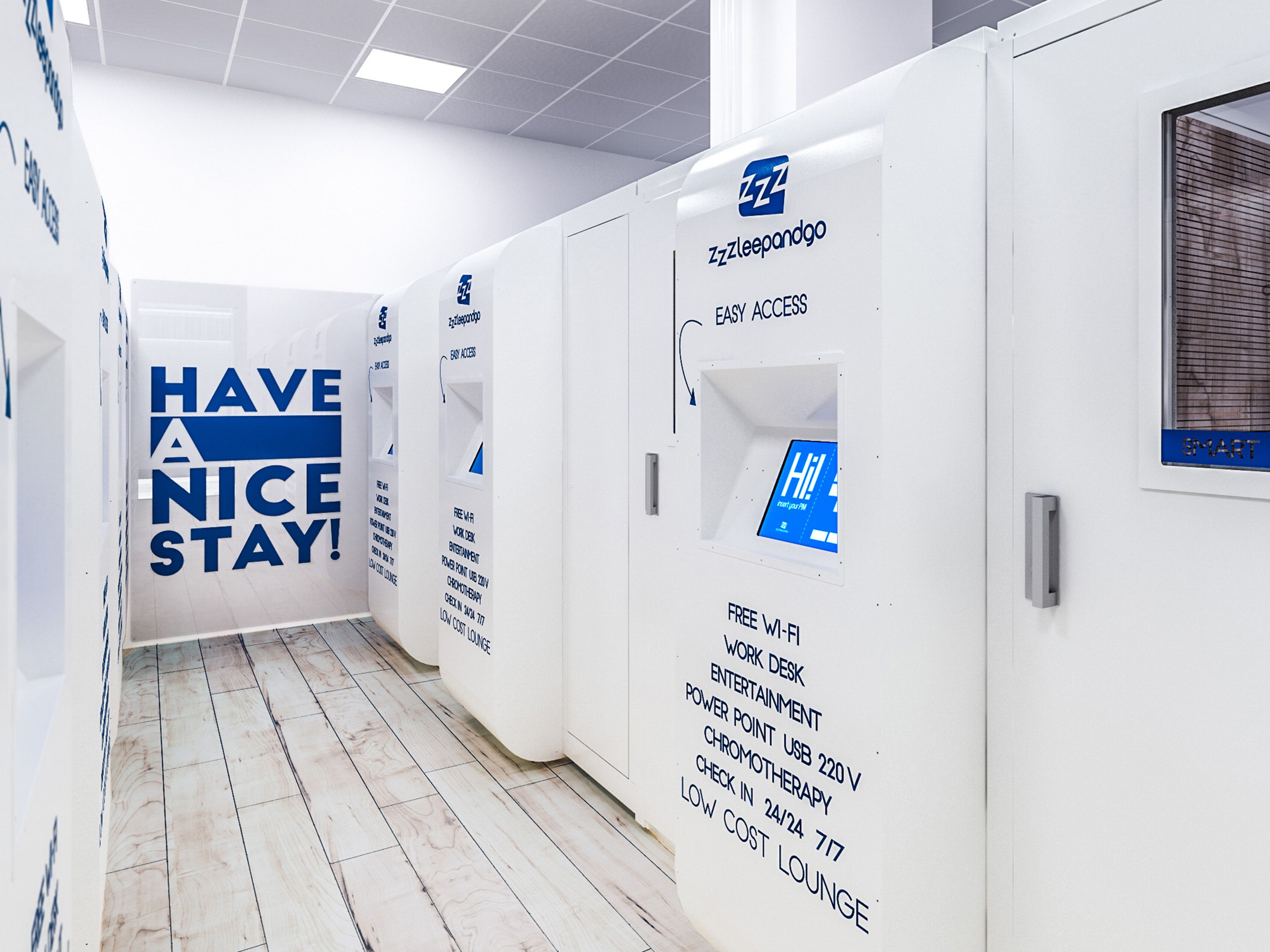 Photo - Resting Pods - ZZZleepandGo BGY Airport