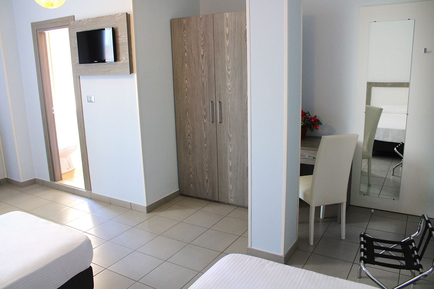 Dreibettzimmer | Bettwäsche aus ägyptischer Baumwolle, hochwertige Bettwaren