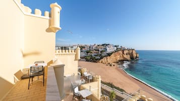 Double or Twin Room, Balcony, Sea View | View from room