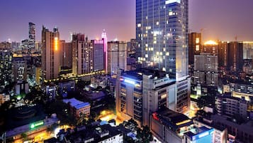 Front of property – evening/night