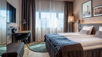 Minibar, in-room safe, desk, soundproofing