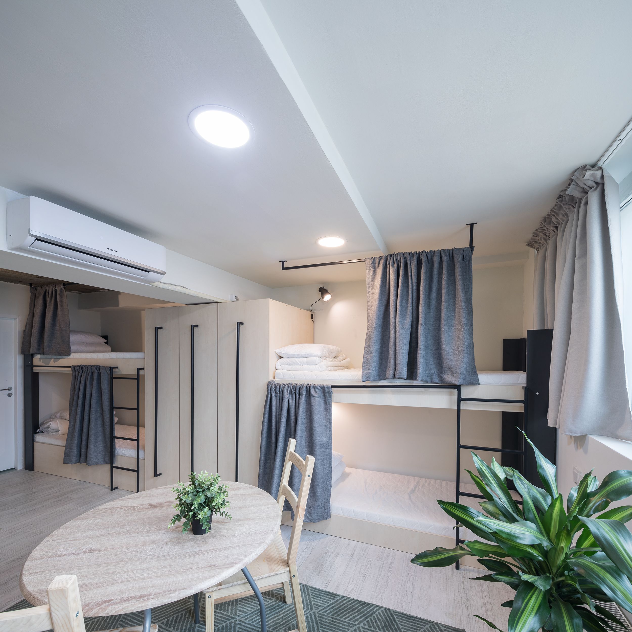 basic shared dormitory | in-room safe, desk, iron/ironing board, free wifi