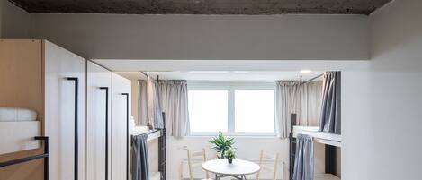 Basic Shared Dormitory | In-room safe, desk, iron/ironing board, free WiFi