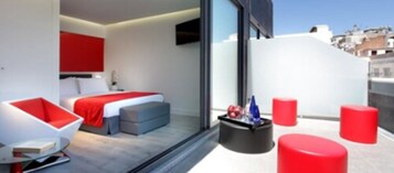 Superior Double Room Single Use, Terrace (with terrace) | In-room safe, soundproofing, free WiFi, bed sheets