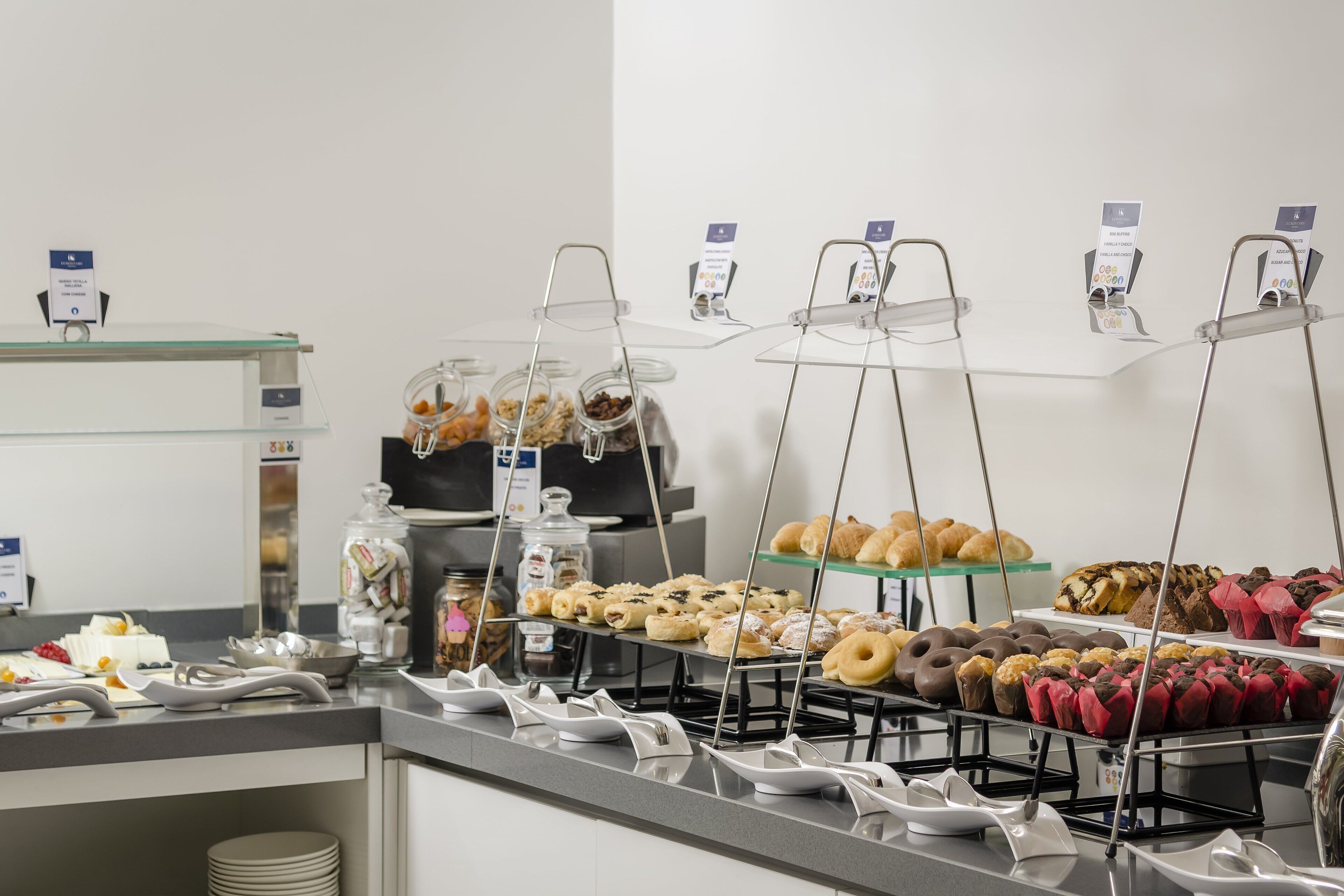 daily buffet breakfast (eur 13 per person)