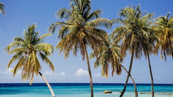 Aan het strand