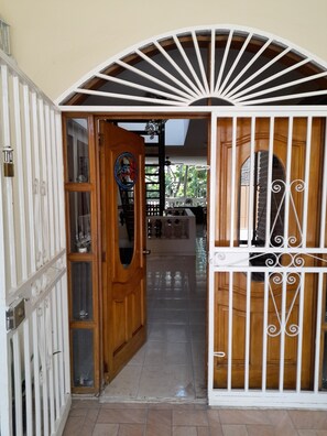 Façade de l’hébergement