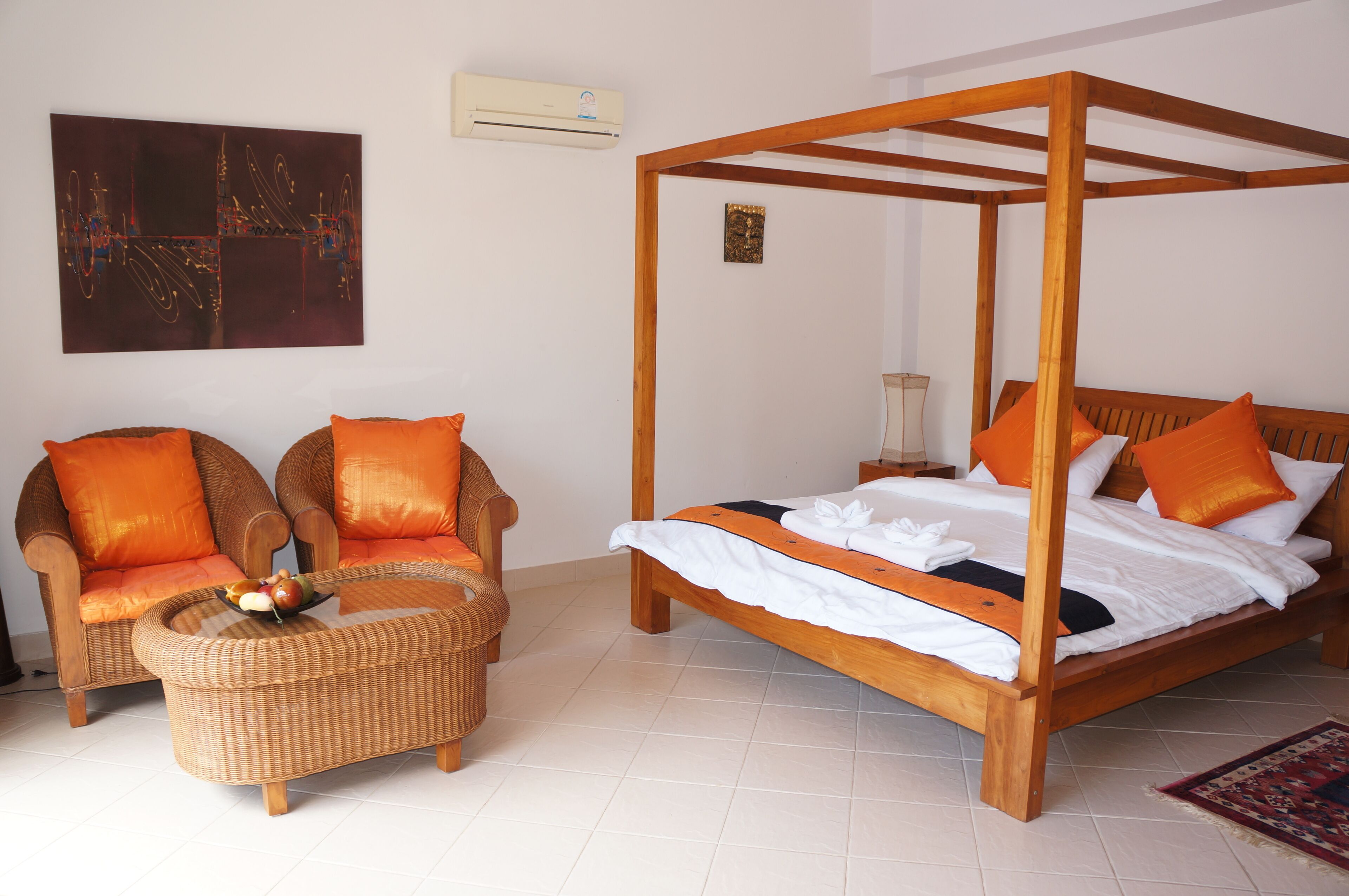 3 Bedroom Oriental Thai Pool Villa | มินิบาร์, ตู้นิรภัยในห้องพัก, โต๊ะทำงาน, ห้องเก็บเสียง