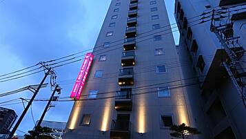 Front of property - evening/night