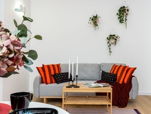 Studio – junior, parkutsikt | 1 soverom, sengetøy av topp kvalitet og individuelt dekorert