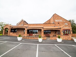 Façana frontal de l'allotjament