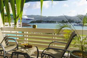 Premium Apartment, 2 Bedrooms, Bay View, Sea Facing | Balcony - Bay Pointe Yacht Club 2BD Apartment OLR (Montego Bay)