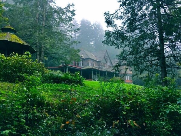 Façade de l’hébergement