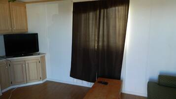 Economy Single Room, 1 Queen Bed, Accessible, Mountainside | Private kitchenette