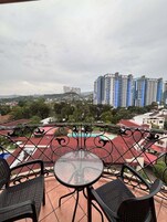 全景公寓式客房, 3 间卧室, 城市景观 | 露台