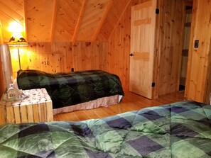 4 bedrooms, blackout curtains, iron/ironing board, free WiFi