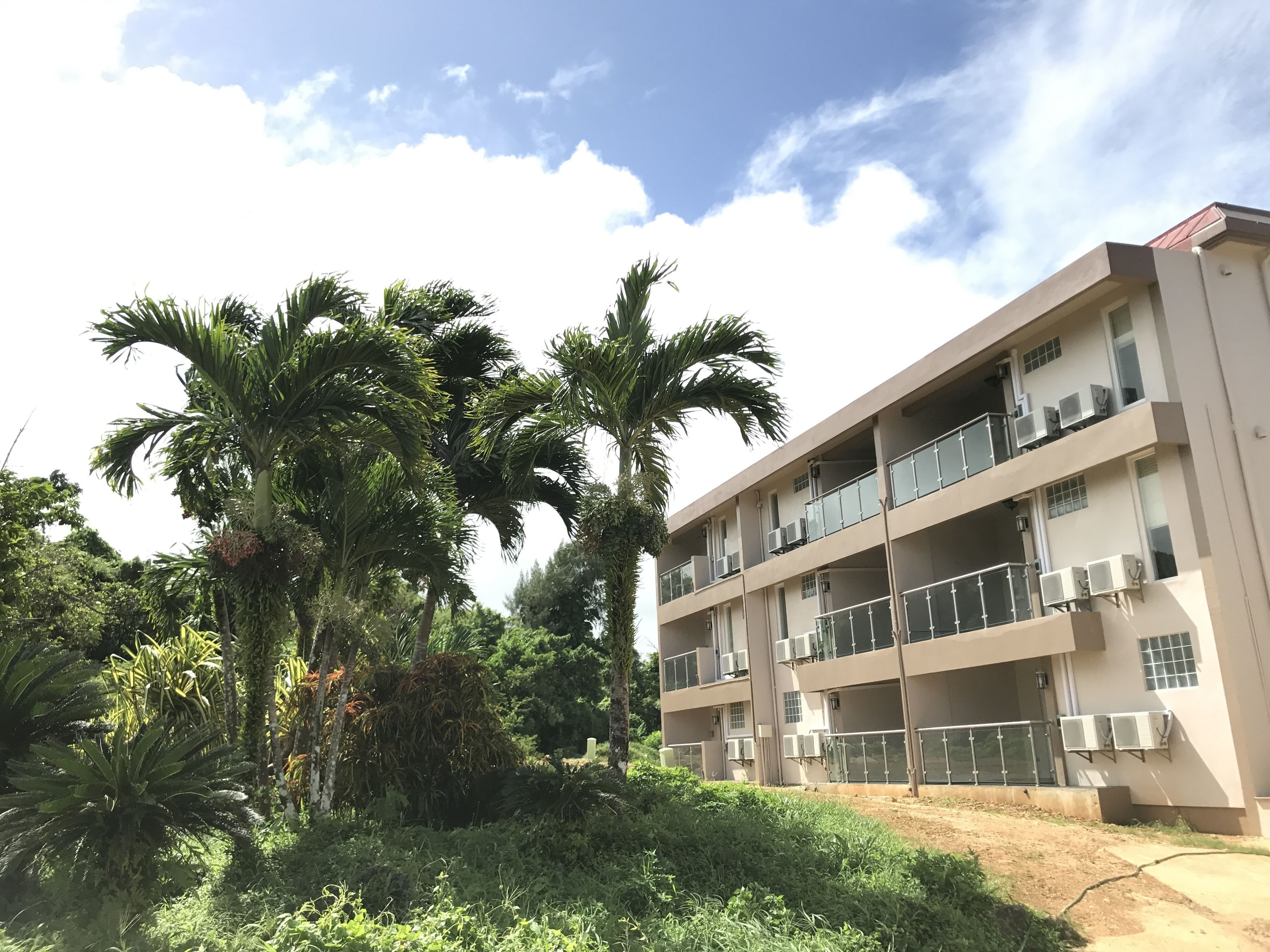 Enceinte de l’hébergement