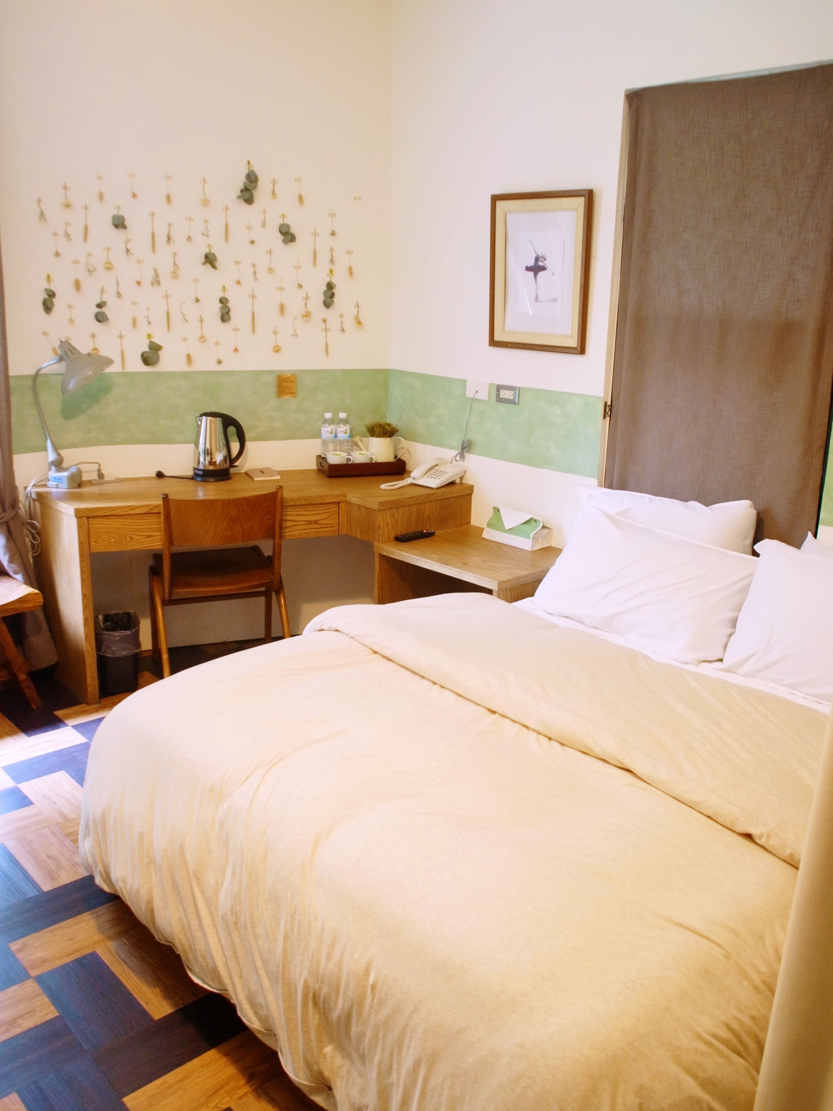 Basic Double Room (Room Mar.1) | Individually decorated, individually furnished, desk, blackout curtains