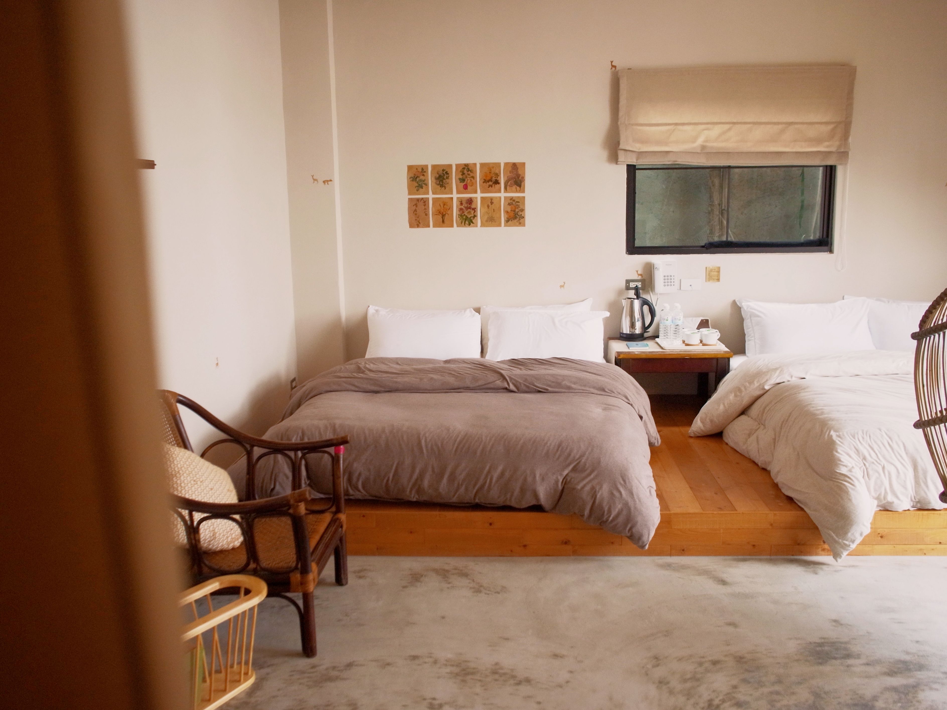 Deluxe Quadruple Room, 2 Double Beds, Balcony, Mountain View (Room Apr.) | Individually decorated, individually furnished, desk, blackout curtains