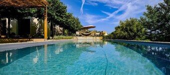 BACK OF SAINT FLORENT COUNTRY. POOL AND SPA