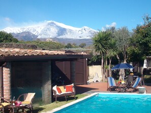 Alberca al aire libre